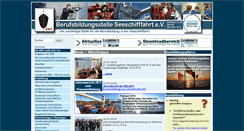 Desktop Screenshot of berufsbildung-see.de